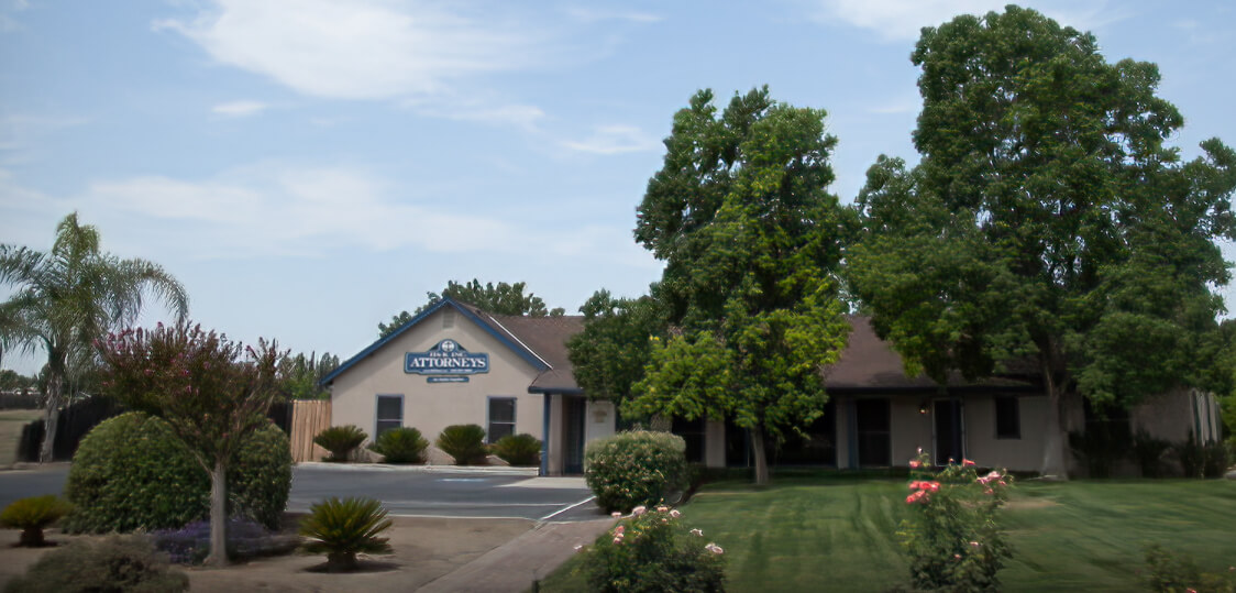 The H & K Law office building in Dinuba, where our staff works